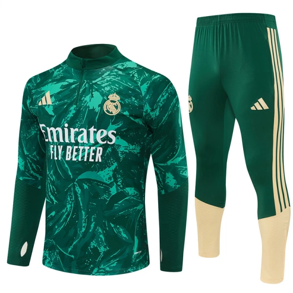 Real Madrid Trainingspullover 2026/27 Viertelreißverschluss Grüne Real Madrid Trainingspullover 2026/27 Viertelreißverschluss Grüne