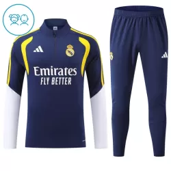 Real Madrid Trainingspullover Kinder 2026/27 Viertelreißverschluss Blaue