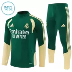 Real Madrid Trainingspullover Kinder 2026/27 Viertelreißverschluss Grüne