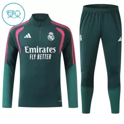Real Madrid Trainingspullover Kinder 2026/27 Viertelreißverschluss Grüne Real Madrid Trainingspullover Kinder 2026/27 Viertelreißverschluss Grüne
