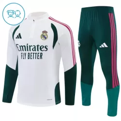 Real Madrid Trainingspullover Kinder 2026/27 Viertelreißverschluss Weiße Real Madrid Trainingspullover Kinder 2026/27 Viertelreißverschluss Weiße