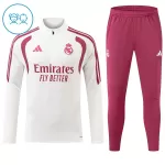 Real Madrid Trainingspullover Kinder 2026/27 Viertelreißverschluss Weiße