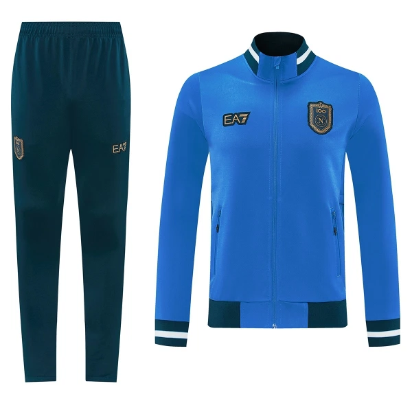 SSC Neapel Trainingsjackenanzüge 2026/27 Blaue SSC Neapel Trainingsjackenanzüge 2026/27 Blaue