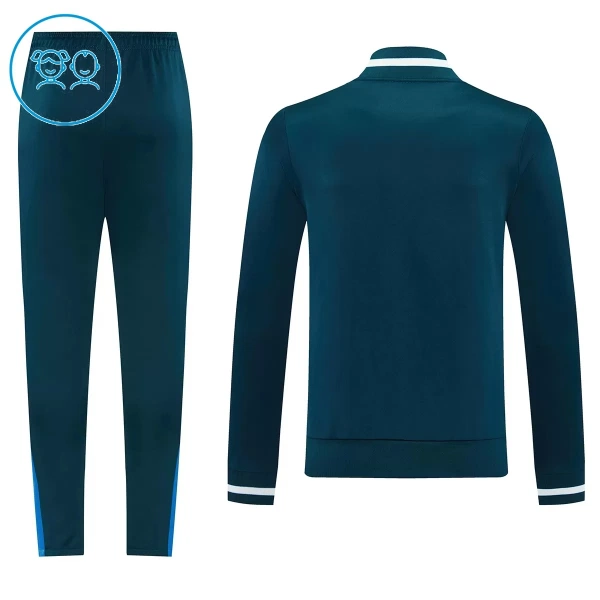 SSC Neapel Trainingsjackenanzüge Kinder 2026/27 Navy