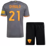 Günstige AS Rom Dybala 21 Kindertrikot Ausweich 2026/27 Kurzarm