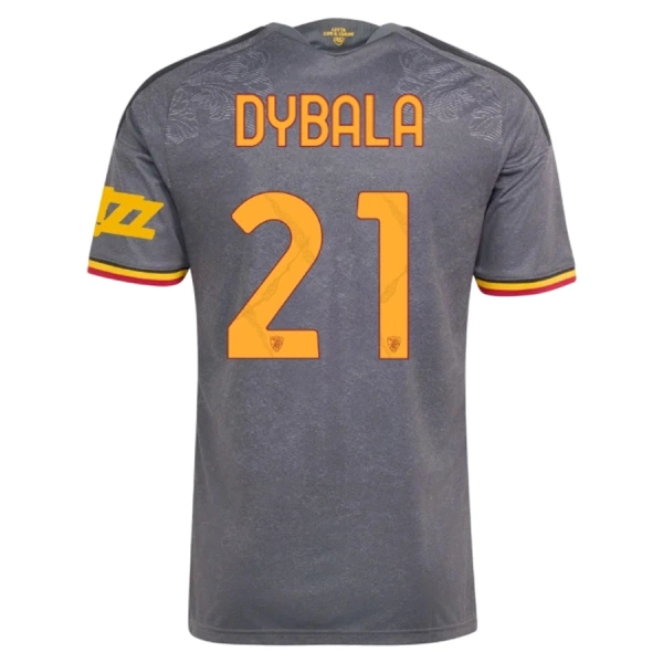 Günstige AS Rom Dybala 21 Kindertrikot Ausweich 2026/27 Kurzarm