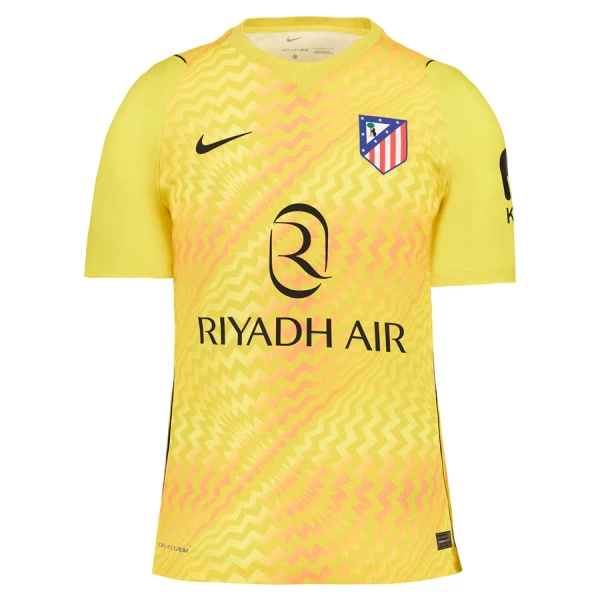 Günstige Atlético Madrid Oblak 13 Torwart Herrentrikot 2026/27 Kurzarm Gelbe