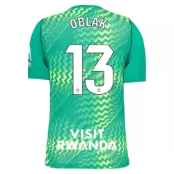 Günstige Atlético Madrid Oblak 13 Torwart Herrentrikot 2026/27 Kurzarm Grüne Günstige Atlético Madrid Oblak 13 Torwart Herrentrikot 2026/27 Kurzarm Grüne