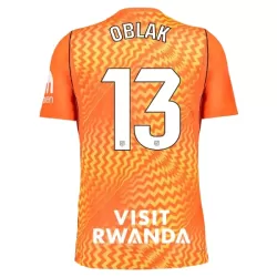 Günstige Atlético Madrid Oblak 13 Torwart Herrentrikot 2026/27 Kurzarm Orange Günstige Atlético Madrid Oblak 13 Torwart Herrentrikot 2026/27 Kurzarm Orange