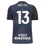 Günstige Atlético Madrid Oblak 13 Torwart Herrentrikot 2026/27 Kurzarm Schwarze