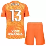 Günstige Atlético Madrid Oblak 13 Torwart Kindertrikot 2026/27 Kurzarm Orange