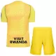 Günstige Atlético Madrid Torwart Kindertrikot 2026/27 Kurzarm Gelbe