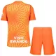 Günstige Atlético Madrid Torwart Kindertrikot 2026/27 Kurzarm Orange