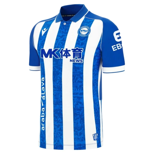 Günstige Deportivo Alaves Herrentrikot Heim 2026/27 Kurzarm Günstige Deportivo Alaves Herrentrikot Heim 2026/27 Kurzarm