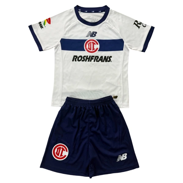 Günstige Deportivo Toluca Kindertrikot Auswärts 2026/27 Kurzarm Günstige Deportivo Toluca Kindertrikot Auswärts 2026/27 Kurzarm