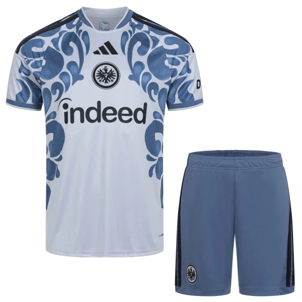 Günstige Eintracht Frankfurt Kindertrikot Ausweich 2026/27 Kurzarm Günstige Eintracht Frankfurt Kindertrikot Ausweich 2026/27 Kurzarm