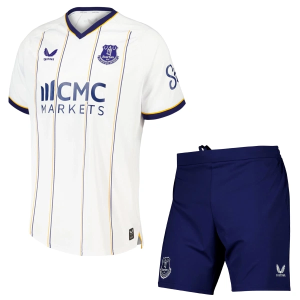 Günstige Everton Kindertrikot Auswärts 2026/27 Kurzarm Günstige Everton Kindertrikot Auswärts 2026/27 Kurzarm