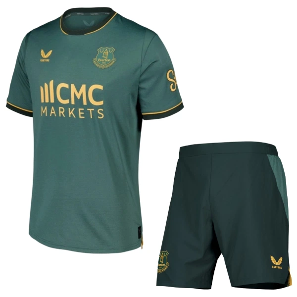 Günstige Everton Kindertrikot Ausweich 2026/27 Kurzarm Günstige Everton Kindertrikot Ausweich 2026/27 Kurzarm