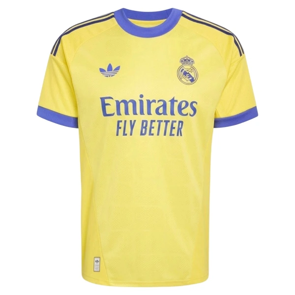 Günstige Real Madrid Torwart Herrentrikot 2026/27 Kurzarm Gelbe