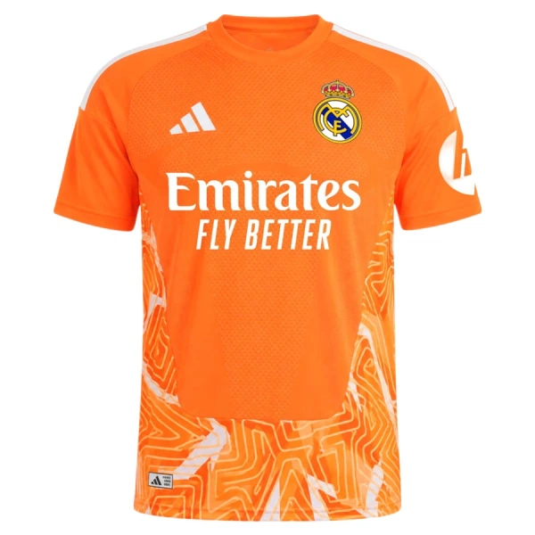Günstige Real Madrid Torwart Herrentrikot 2026/27 Kurzarm Orange Günstige Real Madrid Torwart Herrentrikot 2026/27 Kurzarm Orange