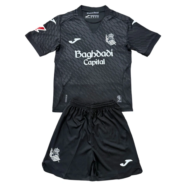 Günstige Real Sociedad Kindertrikot Auswärts 2026/27 Kurzarm