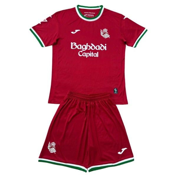 Günstige Real Sociedad Kindertrikot Ausweich 2026/27 Kurzarm Günstige Real Sociedad Kindertrikot Ausweich 2026/27 Kurzarm