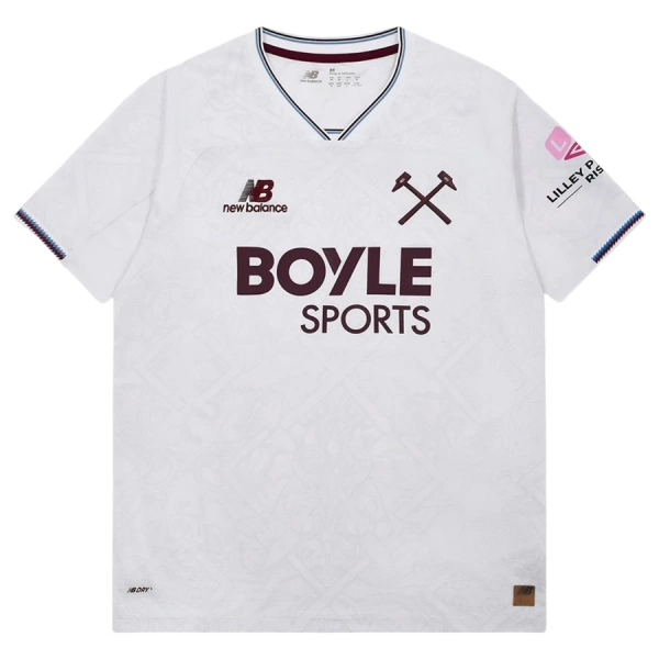 Günstige West Ham United Herrentrikot Auswärts 2026/27 Kurzarm Günstige West Ham United Herrentrikot Auswärts 2026/27 Kurzarm