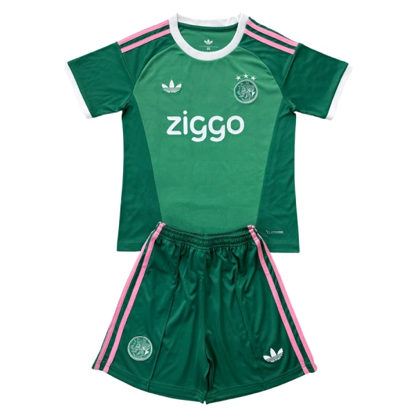 Günstige Ajax Amsterdam Torwart Kindertrikot 2026/27 Kurzarm Grüne Günstige Ajax Amsterdam Torwart Kindertrikot 2026/27 Kurzarm Grüne