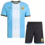 Günstige Argentinien Farewell Kindertrikot Jubiläum 2026/27 Kurzarm