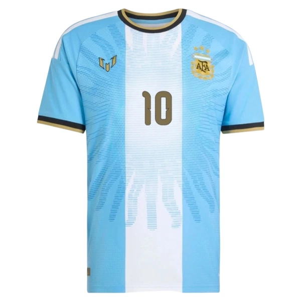 Günstige Argentinien Messi Farewell Herrentrikot Jubiläum 2026/27 Kurzarm