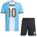 Günstige Argentinien Messi Farewell Kindertrikot Jubiläum 2026/27 Kurzarm