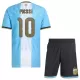 Günstige Argentinien Messi Farewell Kindertrikot Jubiläum 2026/27 Kurzarm Günstige Argentinien Messi Farewell Kindertrikot Jubiläum 2026/27 Kurzarm