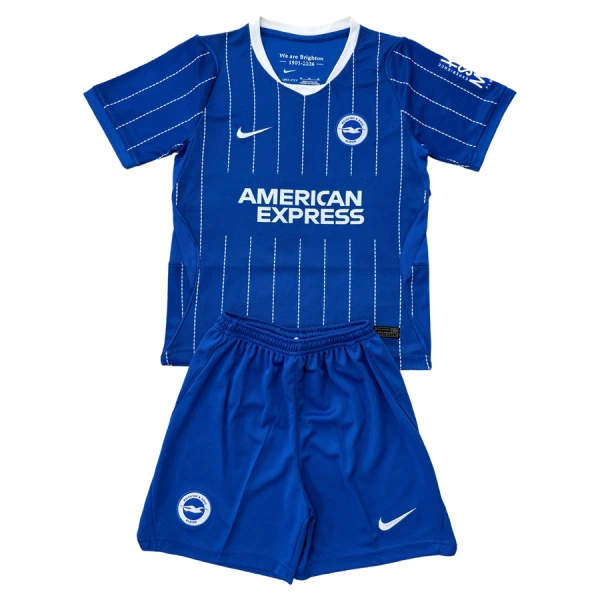Günstige Brighton Hove Albion Kindertrikot Heim 2026/27 Kurzarm Günstige Brighton Hove Albion Kindertrikot Heim 2026/27 Kurzarm