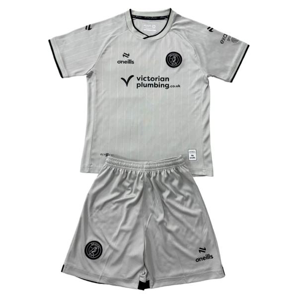 Günstige Bristol City Kindertrikot Auswärts 2026/27 Kurzarm