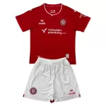 Günstige Bristol City Kindertrikot Heim 2026/27 Kurzarm