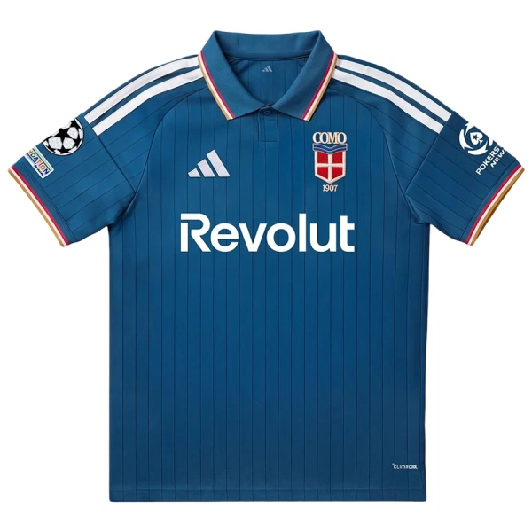 Günstige Como Herrentrikot Heim 2026/27 Kurzarm Günstige Como Herrentrikot Heim 2026/27 Kurzarm
