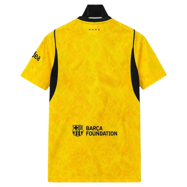 Günstige FC Barcelona Torwart Herrentrikot Auswärts 2026/27 Kurzarm Gelbe