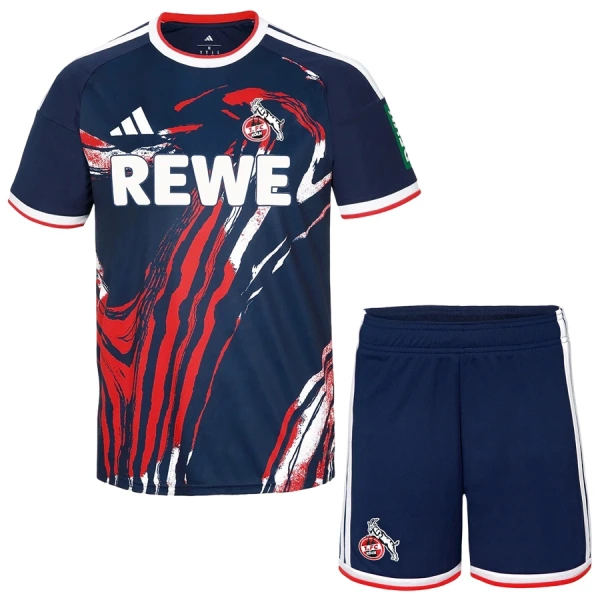 Günstige FC Köln Kindertrikot Ausweich 2026/27 Kurzarm