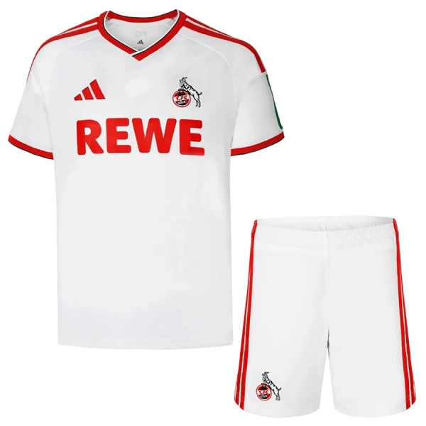 Günstige FC Köln Kindertrikot Heim 2026/27 Kurzarm Günstige FC Köln Kindertrikot Heim 2026/27 Kurzarm