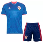Günstige Kroatien Kindertrikot Auswärts 2026/27 Kurzarm
