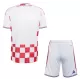 Günstige Kroatien Kindertrikot Heim 2026/27 Kurzarm