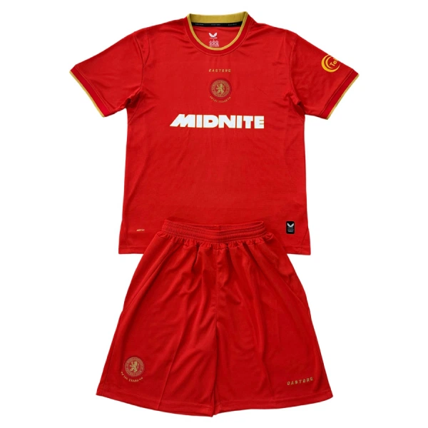 Günstige Middlesbrough Kindertrikot Heim 2026/27 Kurzarm Günstige Middlesbrough Kindertrikot Heim 2026/27 Kurzarm