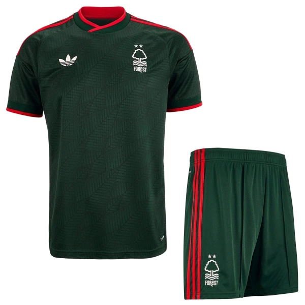 Günstige Nottingham Forest Kindertrikot Auswärts 2026/27 Kurzarm Günstige Nottingham Forest Kindertrikot Auswärts 2026/27 Kurzarm