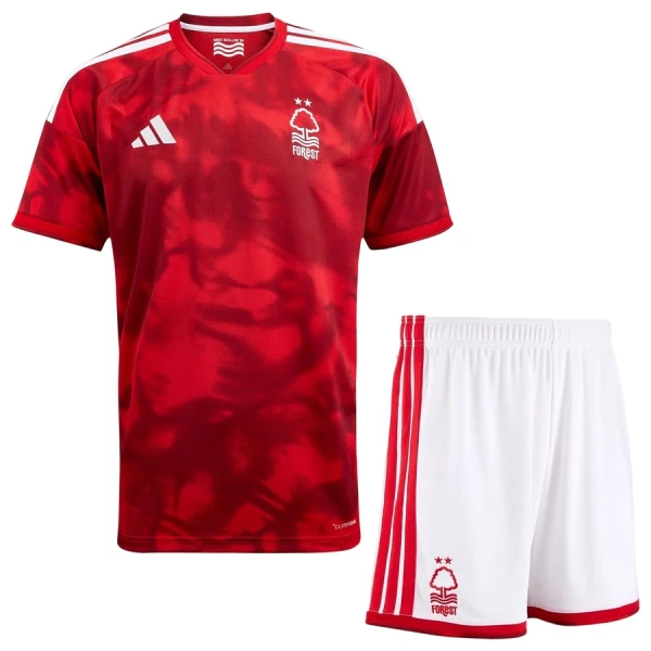 Günstige Nottingham Forest Kindertrikot Heim 2026/27 Kurzarm Günstige Nottingham Forest Kindertrikot Heim 2026/27 Kurzarm