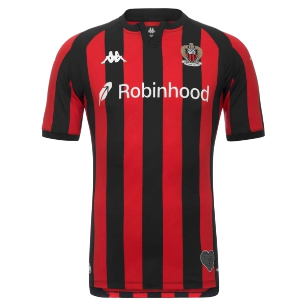 Günstige OGC Nice Herrentrikot Heim 2026/27 Kurzarm Günstige OGC Nice Herrentrikot Heim 2026/27 Kurzarm