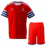 Günstige RCD Espanyol Kindertrikot Auswärts 2026/27 Kurzarm