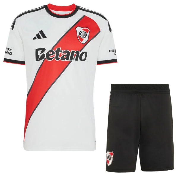 Günstige River Plate Kindertrikot Heim 2026/27 Kurzarm Günstige River Plate Kindertrikot Heim 2026/27 Kurzarm