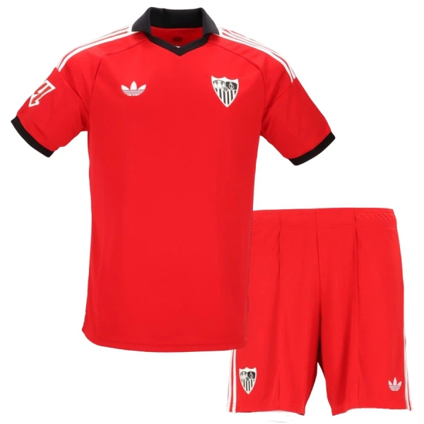 Günstige Sevilla FC Kindertrikot Auswärts 2026/27 Kurzarm Günstige Sevilla FC Kindertrikot Auswärts 2026/27 Kurzarm