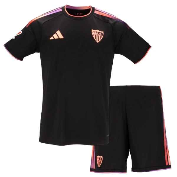 Günstige Sevilla FC Kindertrikot Ausweich 2026/27 Kurzarm Günstige Sevilla FC Kindertrikot Ausweich 2026/27 Kurzarm