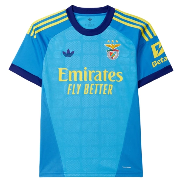 Günstige SL Benfica Torwart Herrentrikot 2026/27 Kurzarm Blaue Günstige SL Benfica Torwart Herrentrikot 2026/27 Kurzarm Blaue